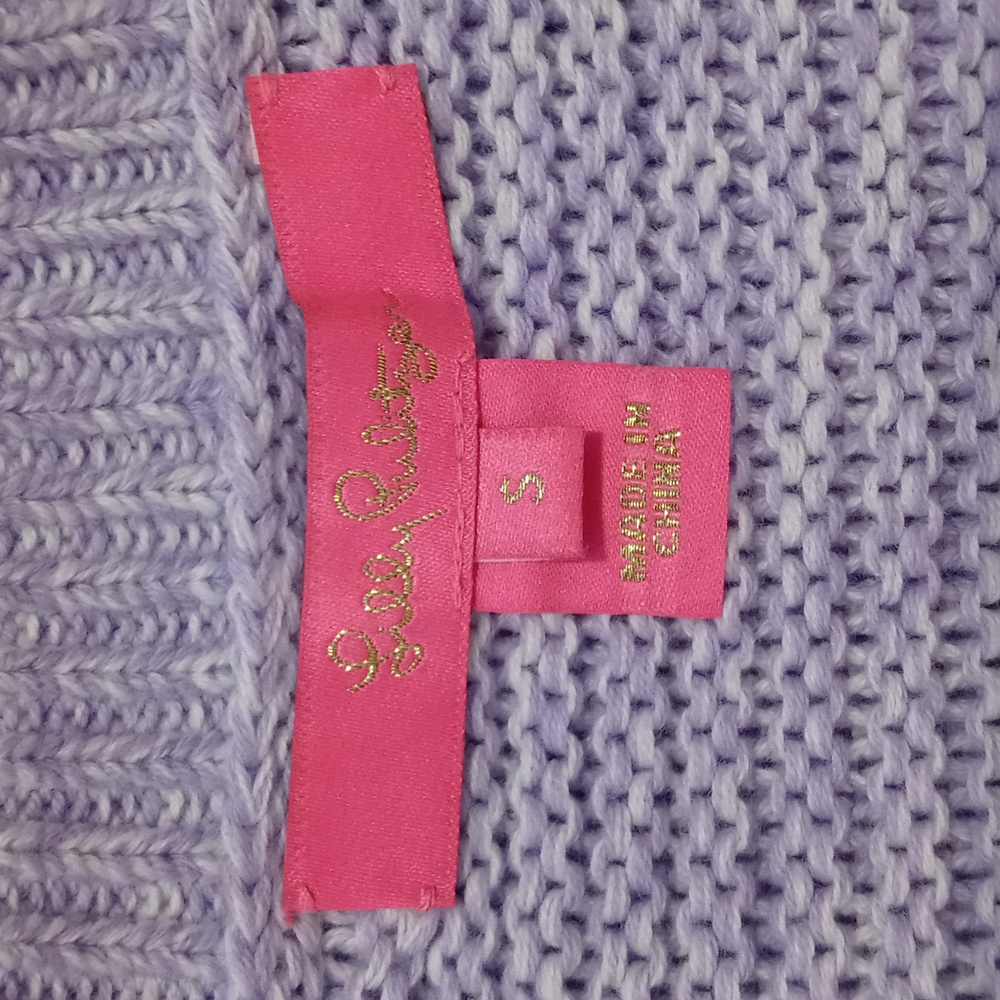 Sample Lilly Pulitzer - Lavender Cotton Sweater View 3